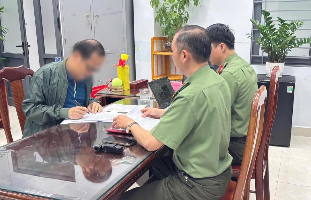 Phòng An ninh Chính trị nội bộ xử phạt 7,5 triệu đồng đối tượng đăng tải thông tin sai sự thật