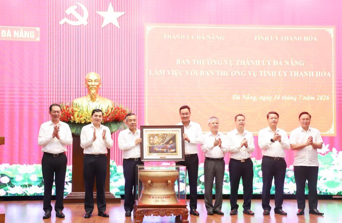 Tăng cường hợp tác giữa Đà Nẵng và Thanh Hóa