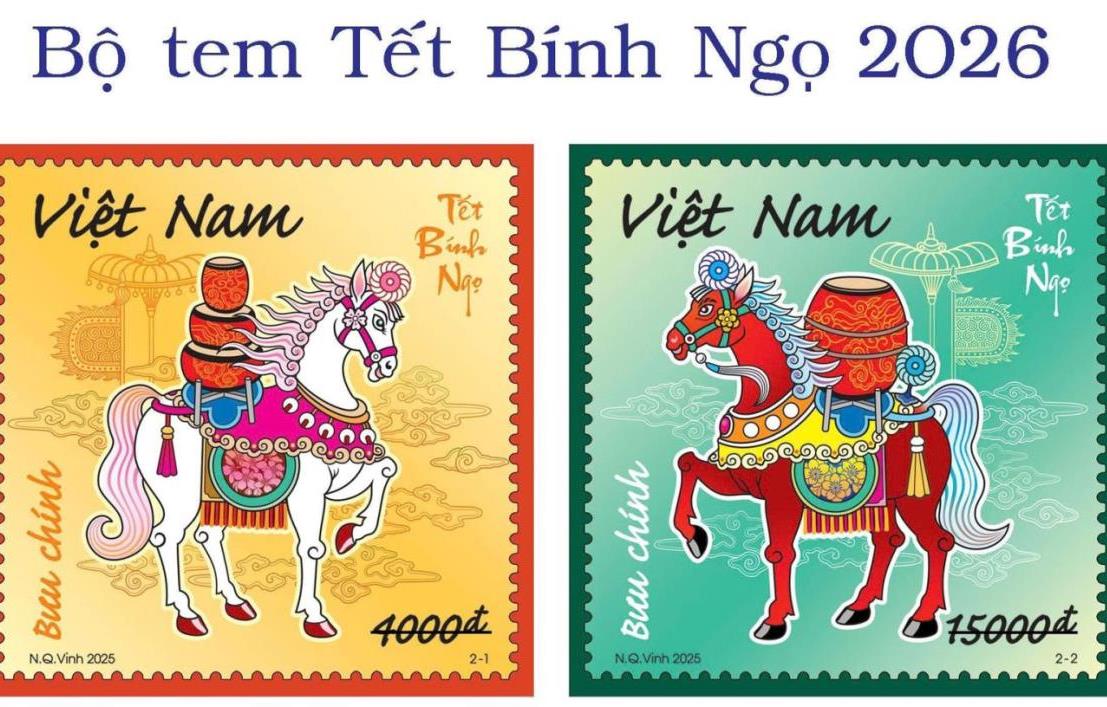 Phát hành bộ tem Tết Bính Ngọ