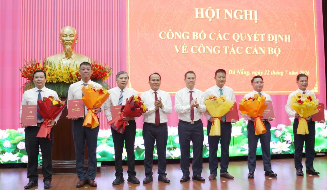 Đà Nẵng kiện toàn nhiều chức danh, lãnh đạo chủ chốt