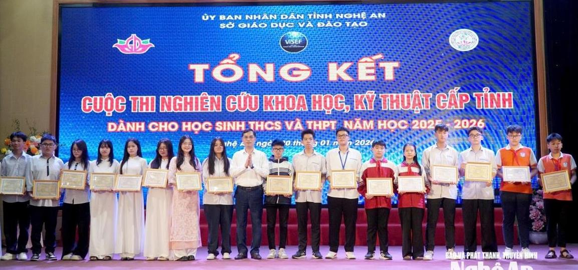 Phát triển tư duy sáng tạo, nghiên cứu khoa học kỹ thuật trong nhà trường