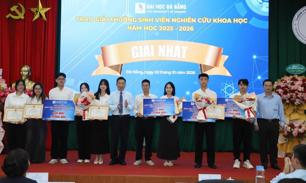 Hơn 70% đề tài vào chung kết Giải thưởng Sinh viên NCKH Đại học Đà Nẵng có công bố khoa học