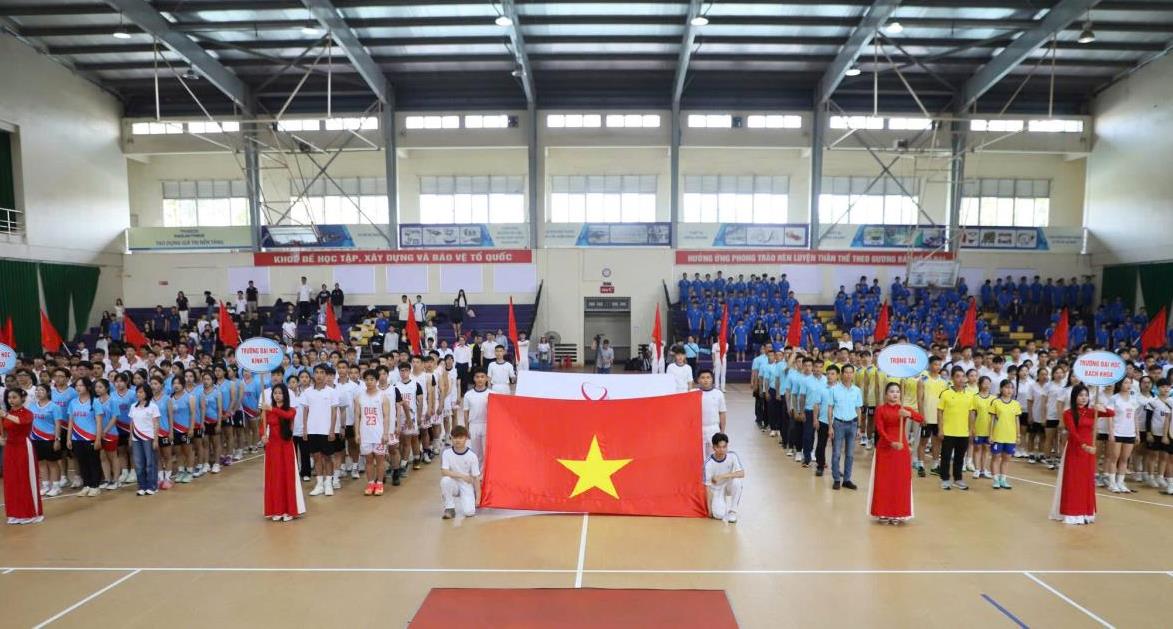 Sôi nổi Đại hội Thể thao sinh viên Đại học Đà Nẵng năm 2026