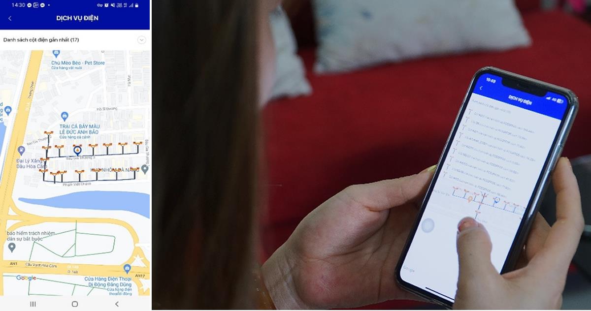 Giới thiệu, hướng dẫn khách hàng cách thao tác, sử dụng các chức năng mới của App EVNCPC CSKH