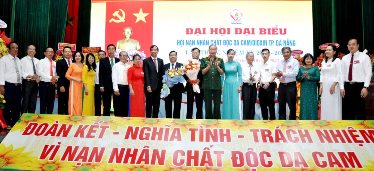 BCH Hội NNCĐDC nhiệm kỳ 2023-2028 ra mắt tại Đại hội.