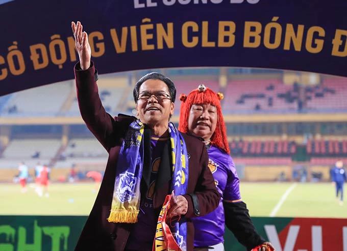 NSND Trần Nhượng đề cao tinh thần đoàn kết, văn minh của Hội Cổ động viên.