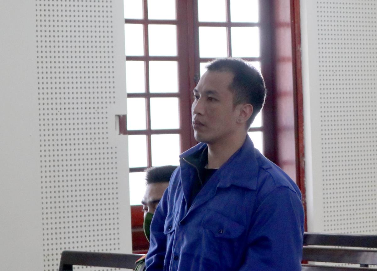 Bị cáo Đặng Văn Vũ tại tòa.