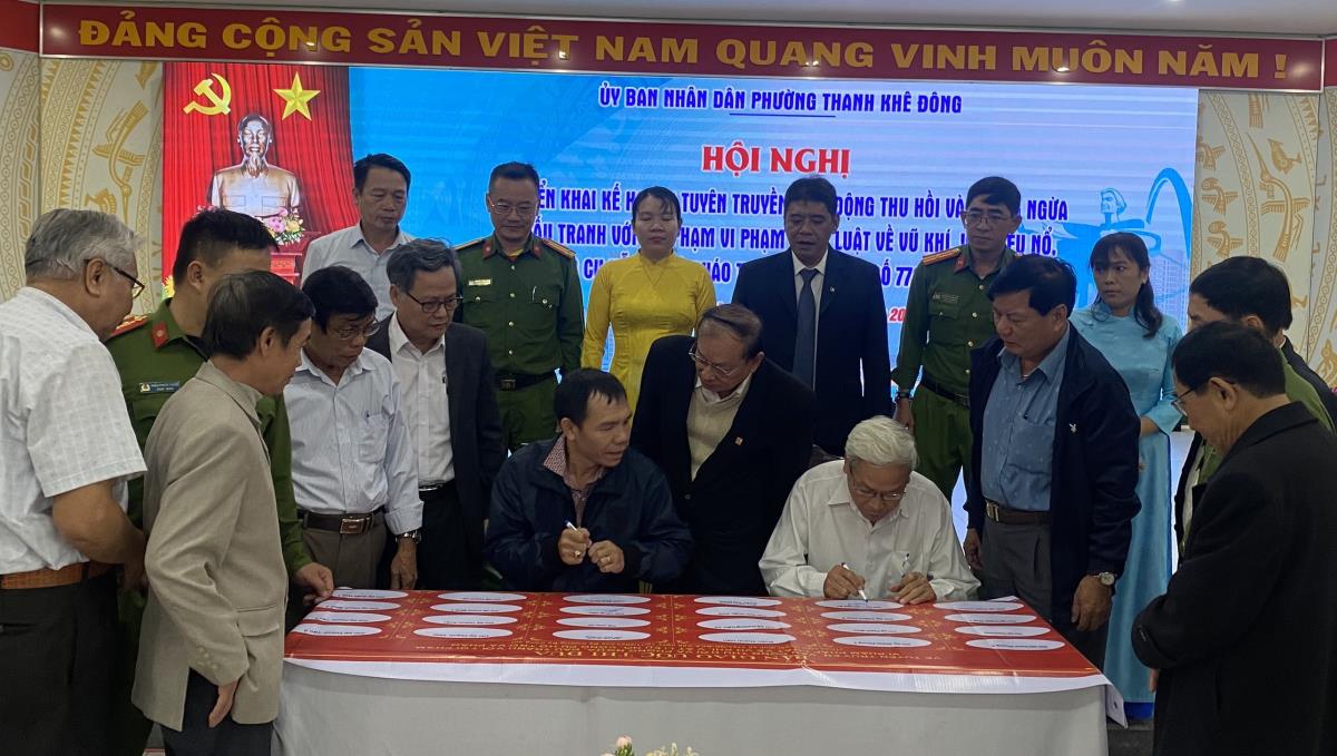 Các tập thể, cá nhân phường Hòa Khê được khen thưởng