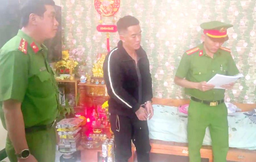 Cơ quan Công an tạm giữ đối tượng Hưng.