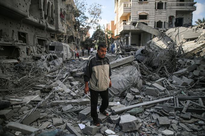 Gaza cần hàng chục tỷ USD và nhiều thập kỷ để có thể phục hồi. Ảnh: AFP