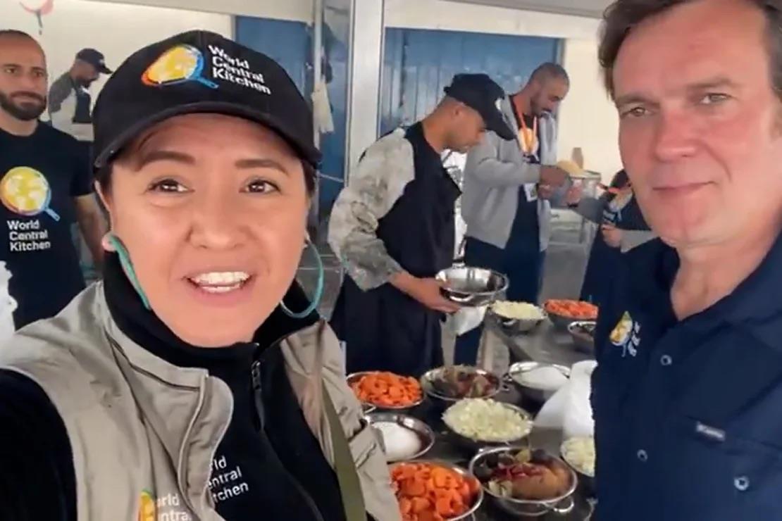 Lalzawmi Frankcom (trái), quốc tịch Australia, là một trong số các nhân viên cứu trợ được xác nhận đã thiệt mạng trong cuộc tấn công. Ảnh: World Central