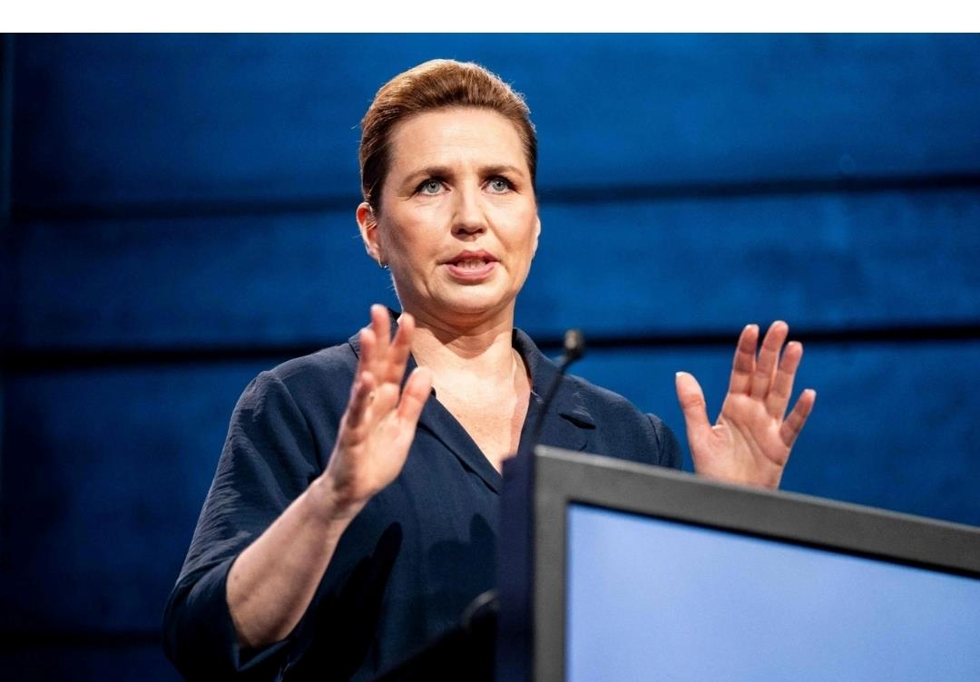 Thủ tướng Đan Mạch Mette Frederiksen (Ảnh: AFP).