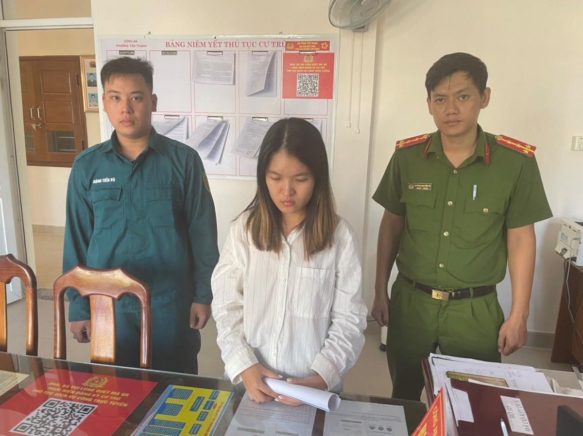 Công an tỉnh Quảng Nam bắt giam bị can Mi.