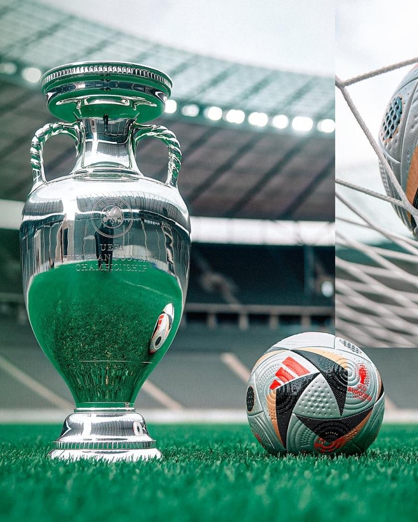 Quả bóng mới xuất hiện từ bán kết Euro 2024.