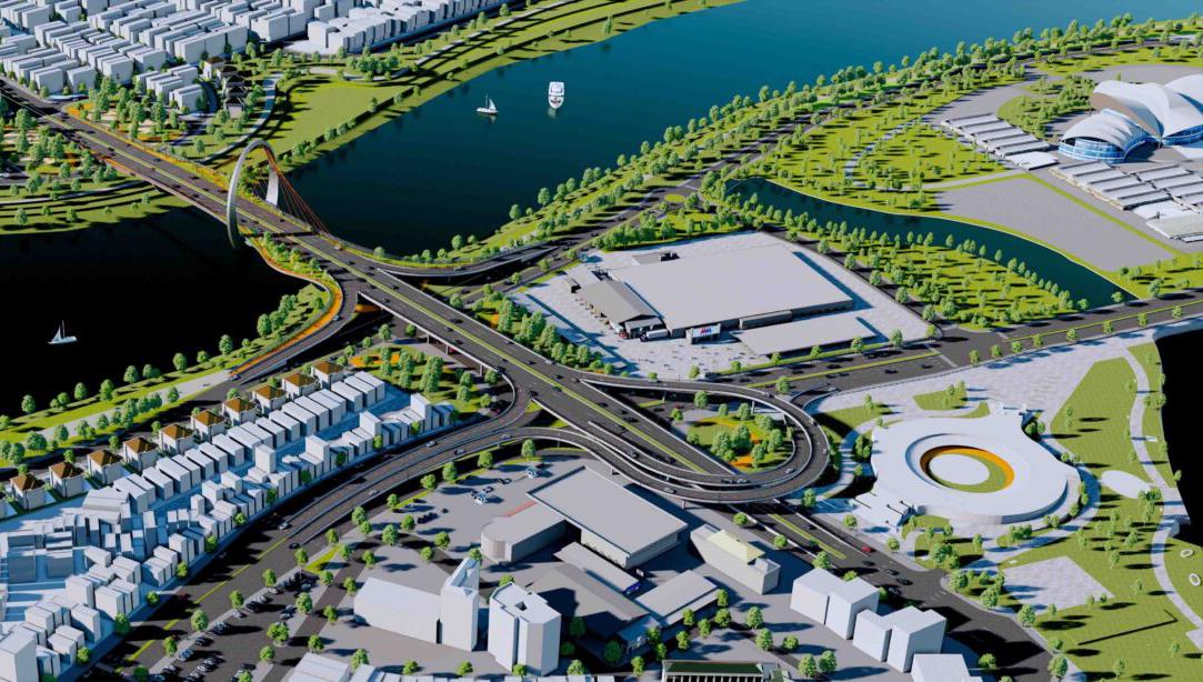 Một trong các phương án dự thi.