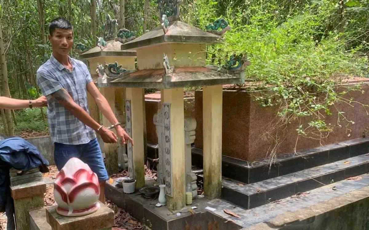 Võ Đức Hạnh bị bắt quả tang.