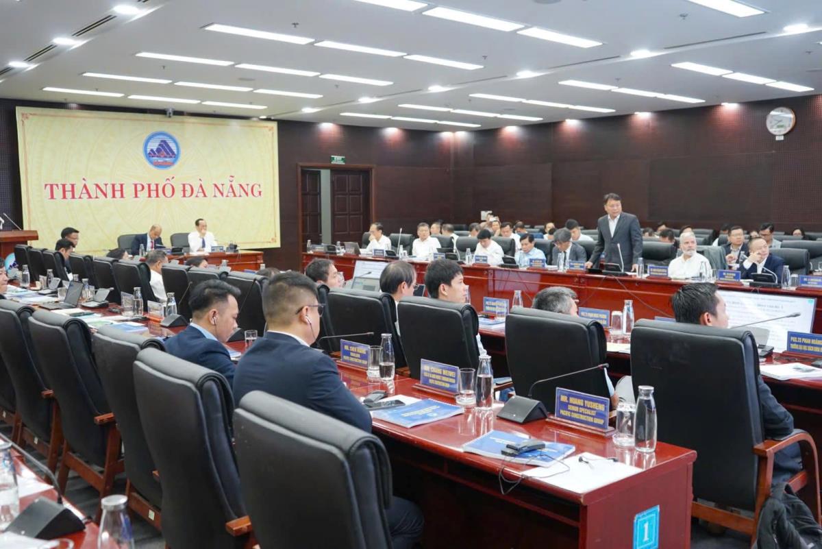 Đà Nẵng ưu tiên làm tuyến đường sắt đô thị nối từ sân bay với Hội An (Ảnh: Đồ họa Sở Xây dựng cung cấp).