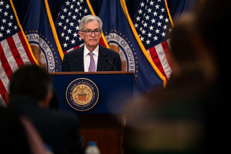 Chủ tịch Cục Dự trữ Liên bang Mỹ (Fed) Jerome Powell. Ảnh: Getty Images