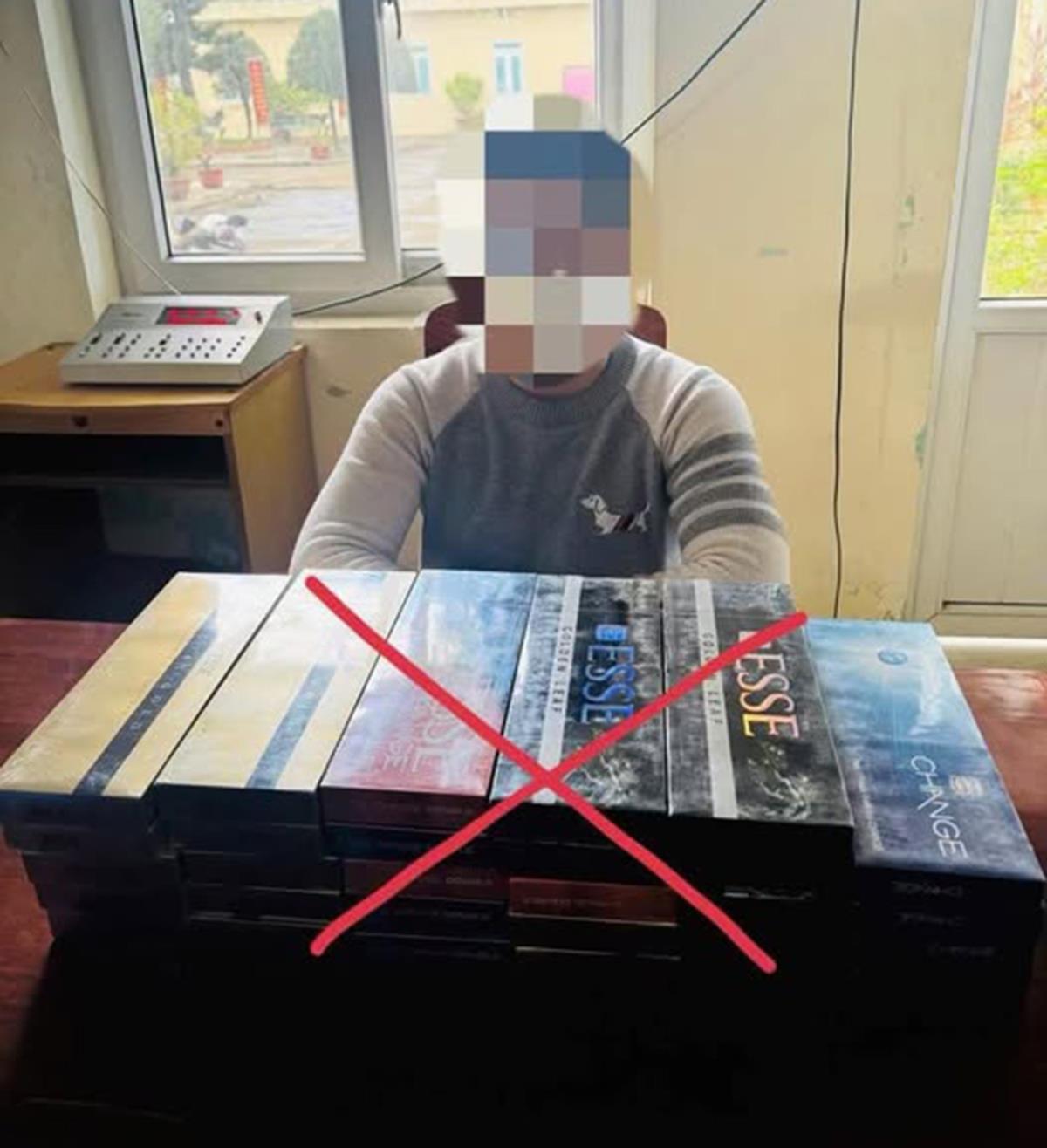 Đối tượng H. cùng tang vật.