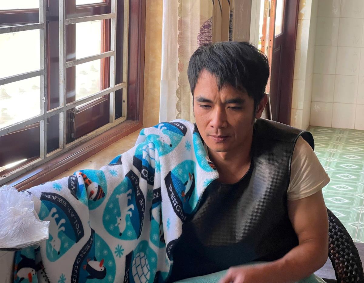 Đối tượng Quýtại cơ quan điều tra.