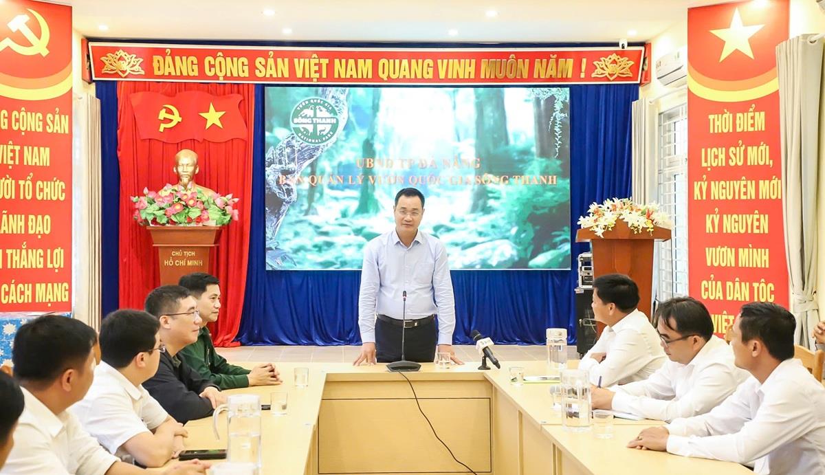 Hệ sinh thái đa dạng, phong phú tại Vườn Quốc gia Sông Thanh.