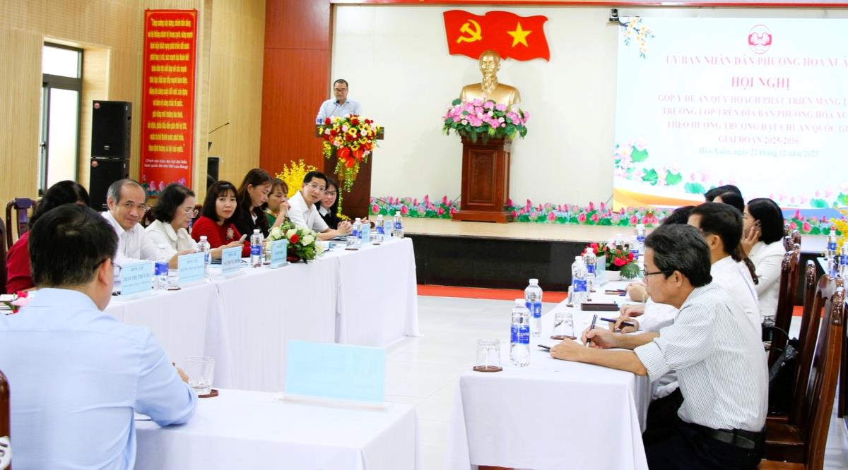 Phấn đấu đến năm 2030, Hòa Xuân có 23 trường học