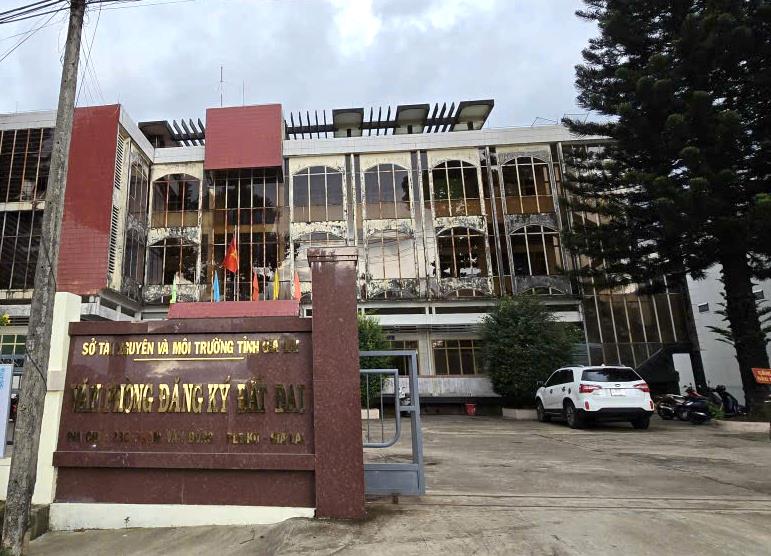 Văn phòng Đăng ký đất đai tỉnh Gia Lai.