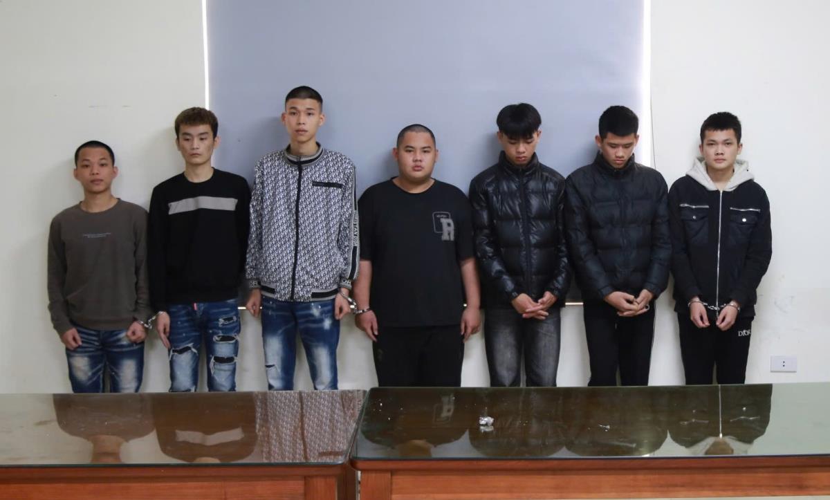 Phương tiện của nhóm đối tượng gây án.