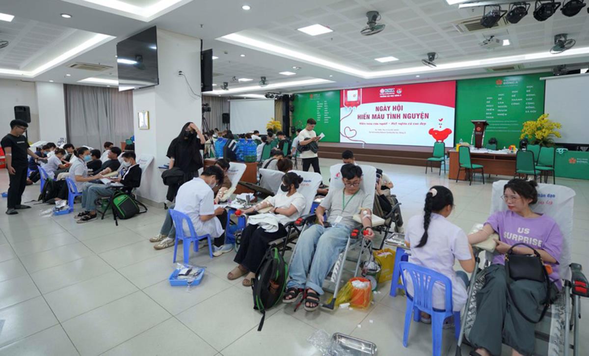 Đông đảo SV Đại học Đông Á tham gia HMTN.