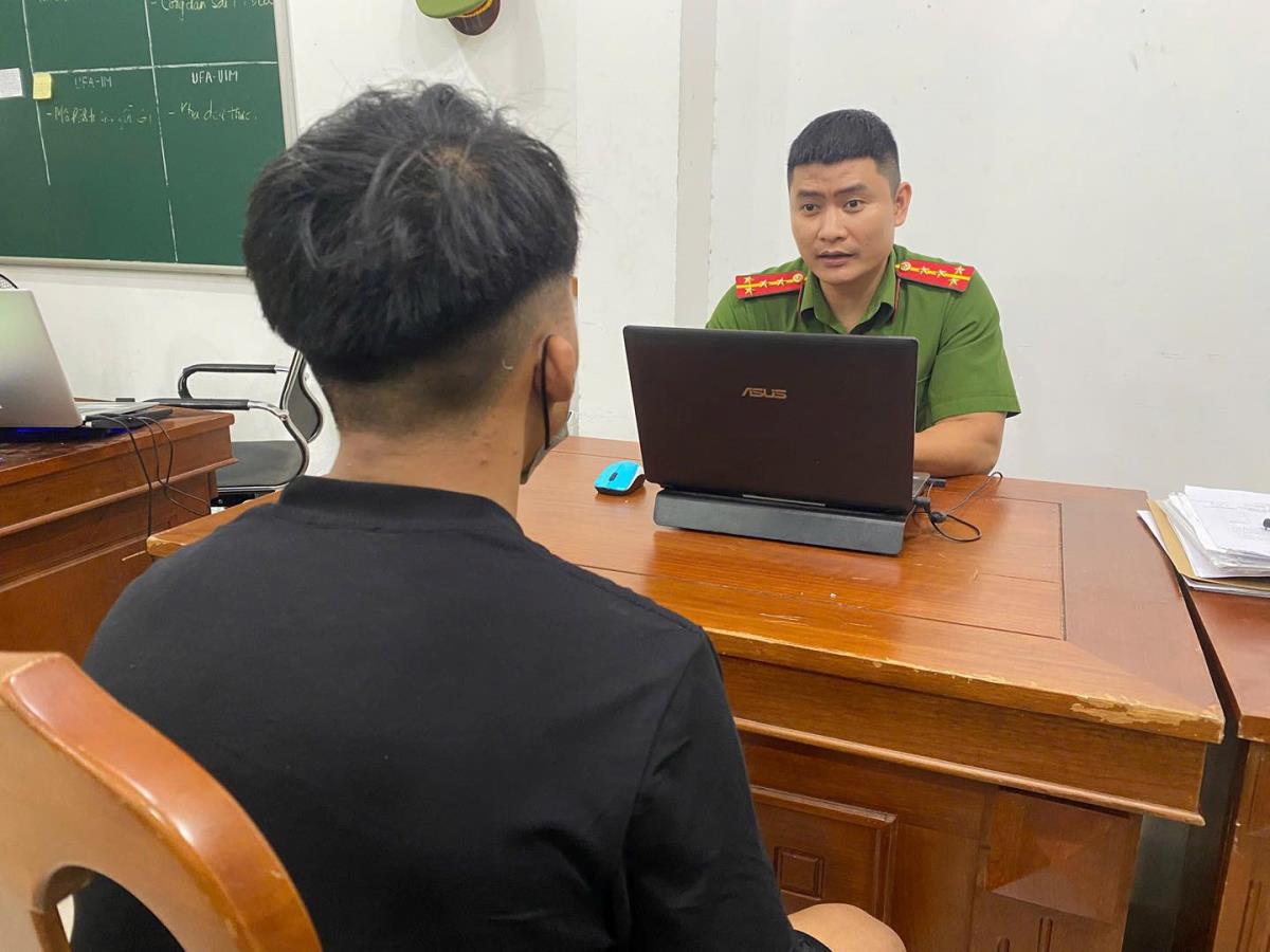 Chiếc xe máy lấy trộm được tại phường An Hải Bác được 3 thiếu niên tiếp tục sử dụng làm phương tiện để đi trộm.