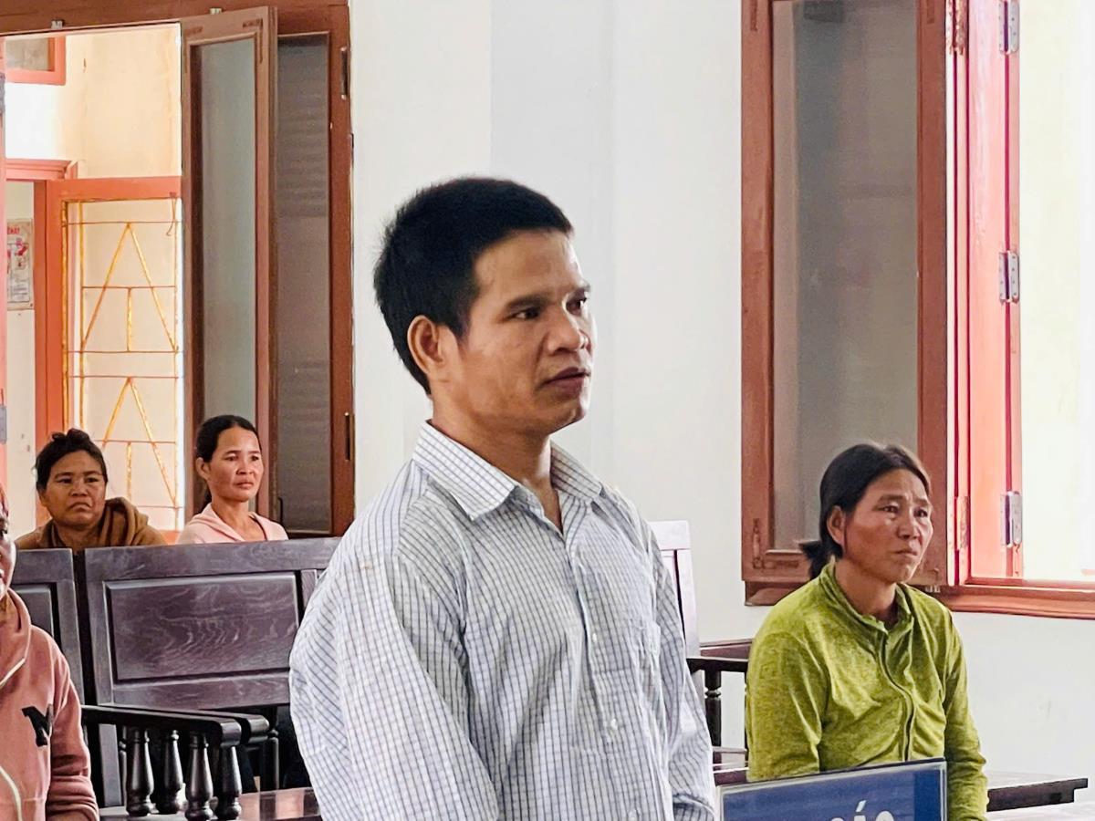 Bị cáo La Lan Minh tại tòa.