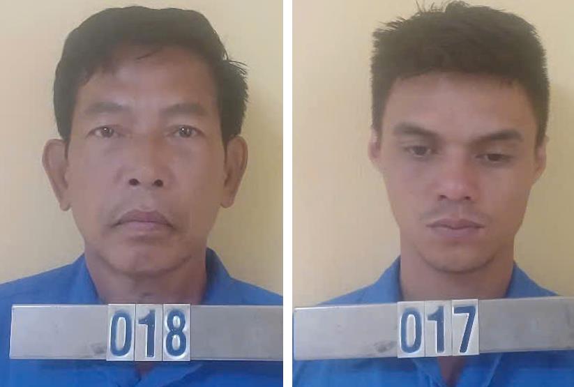 Hai đối tượng Vũ Văn Huân và Ngô Minh Truyền