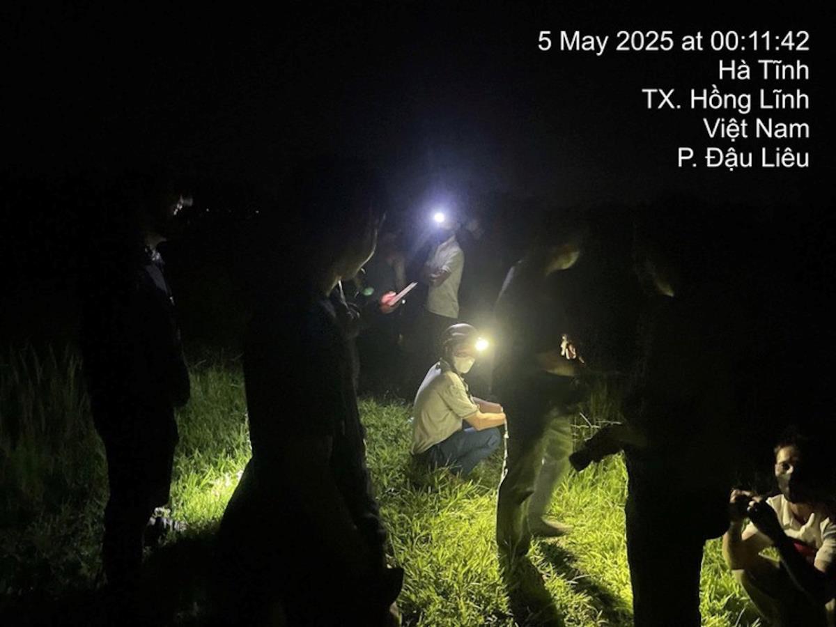 Hiện trường nơi tìm thấy thi thể bé N.