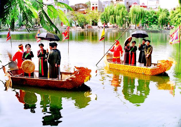 Hội Lim- lễ hội truyền thống thể hiện rõ bản sắc tinh hoa của vùng đất Kinh Bắc.(ảnh: internet)