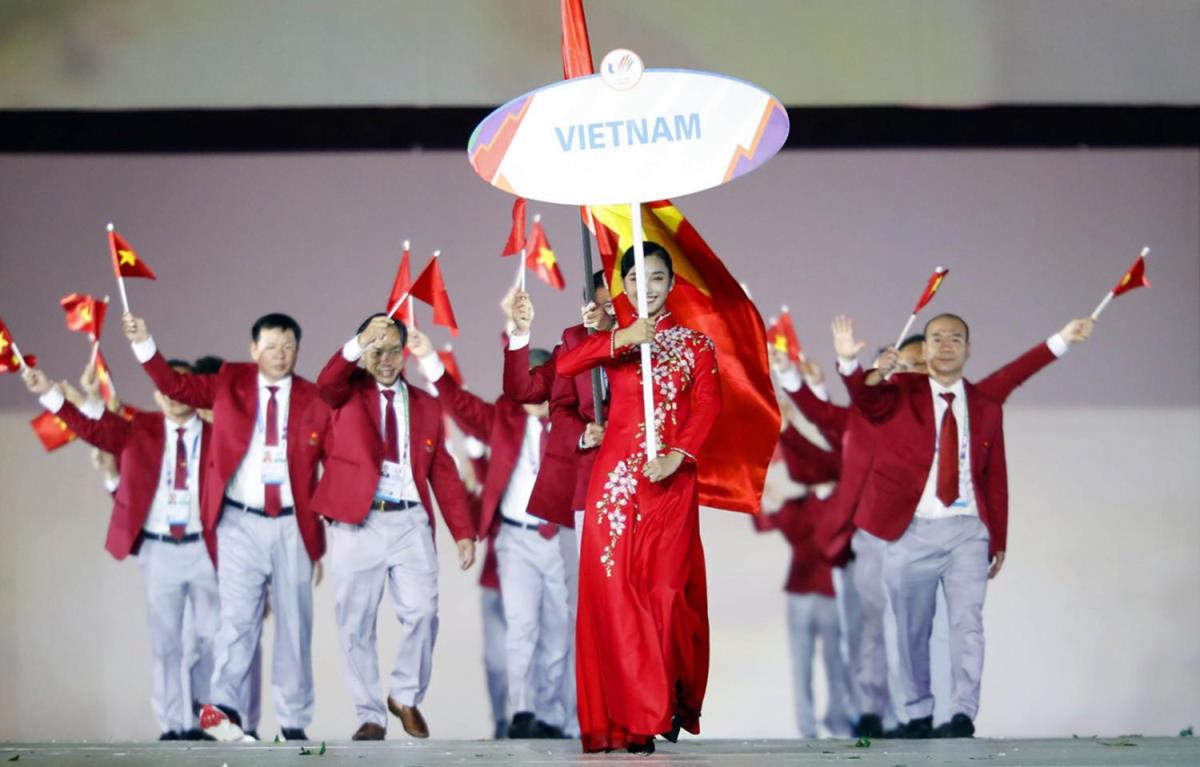 Đoàn thể thao Việt Nam tại SEA Games 32.