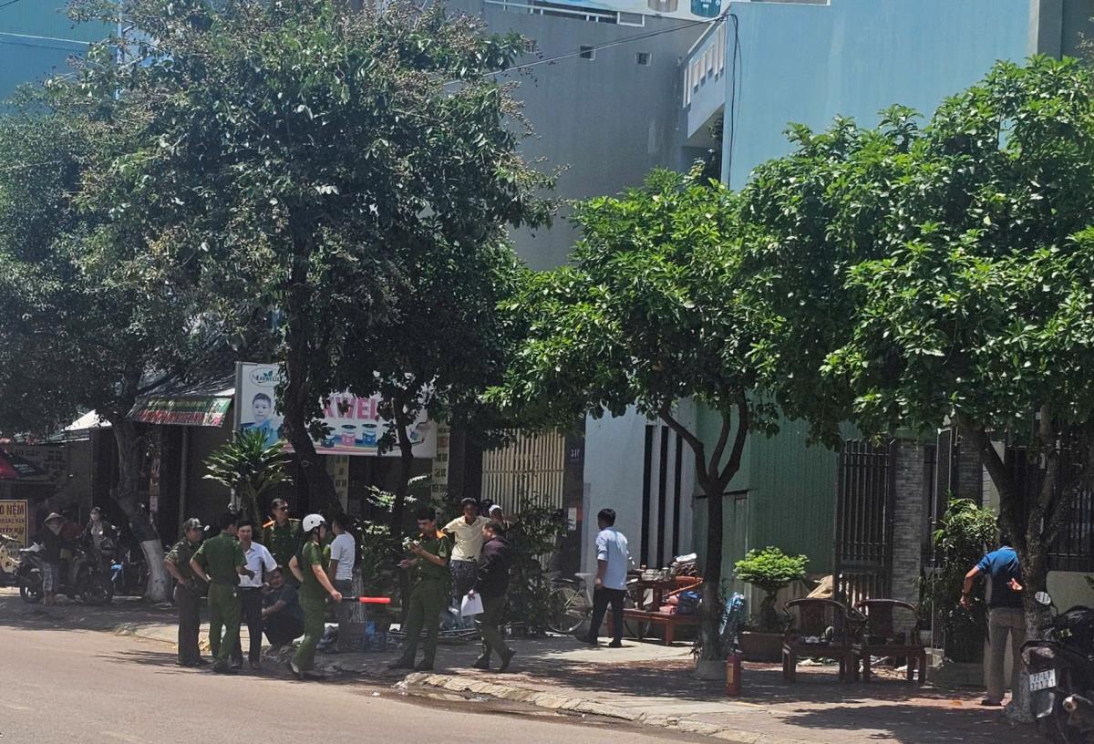Khu vực xảy ra vụ cháy nhà làm 1 người chết.