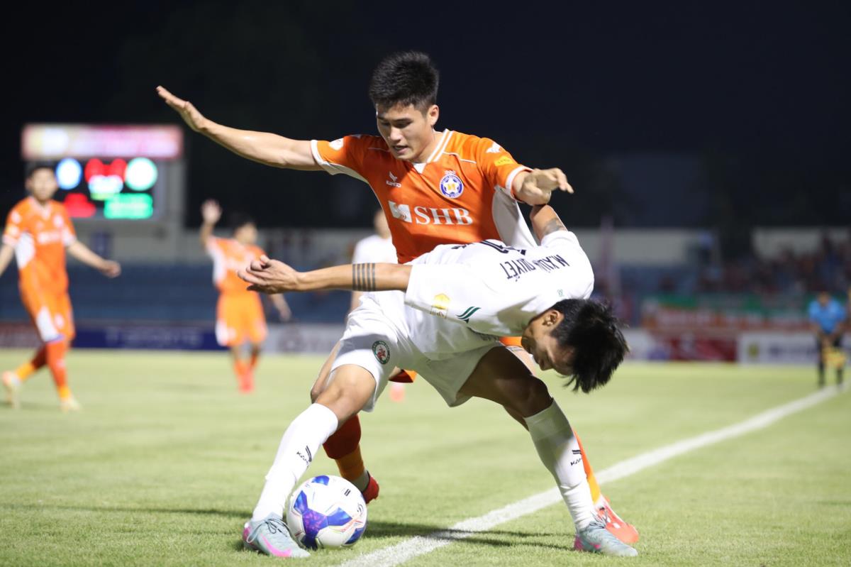 Bình Định bại trận cả lượt đi và về trước SHB Đà Nẵng.