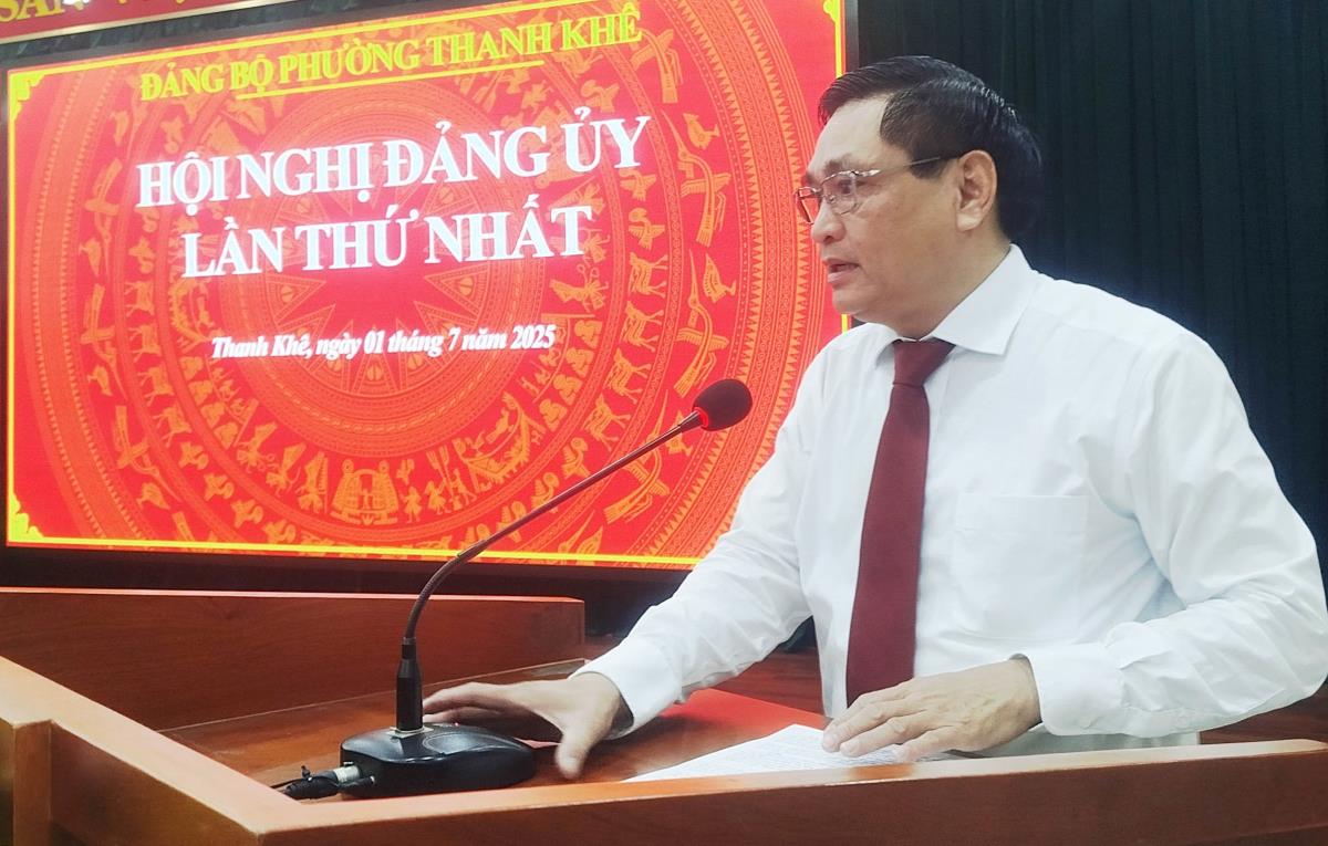 Hội nghị lần thứ nhất Ban Chấp hành Đảng bộ P. Ngũ Hành Sơn (nhiệm kỳ 2025 - 2030).