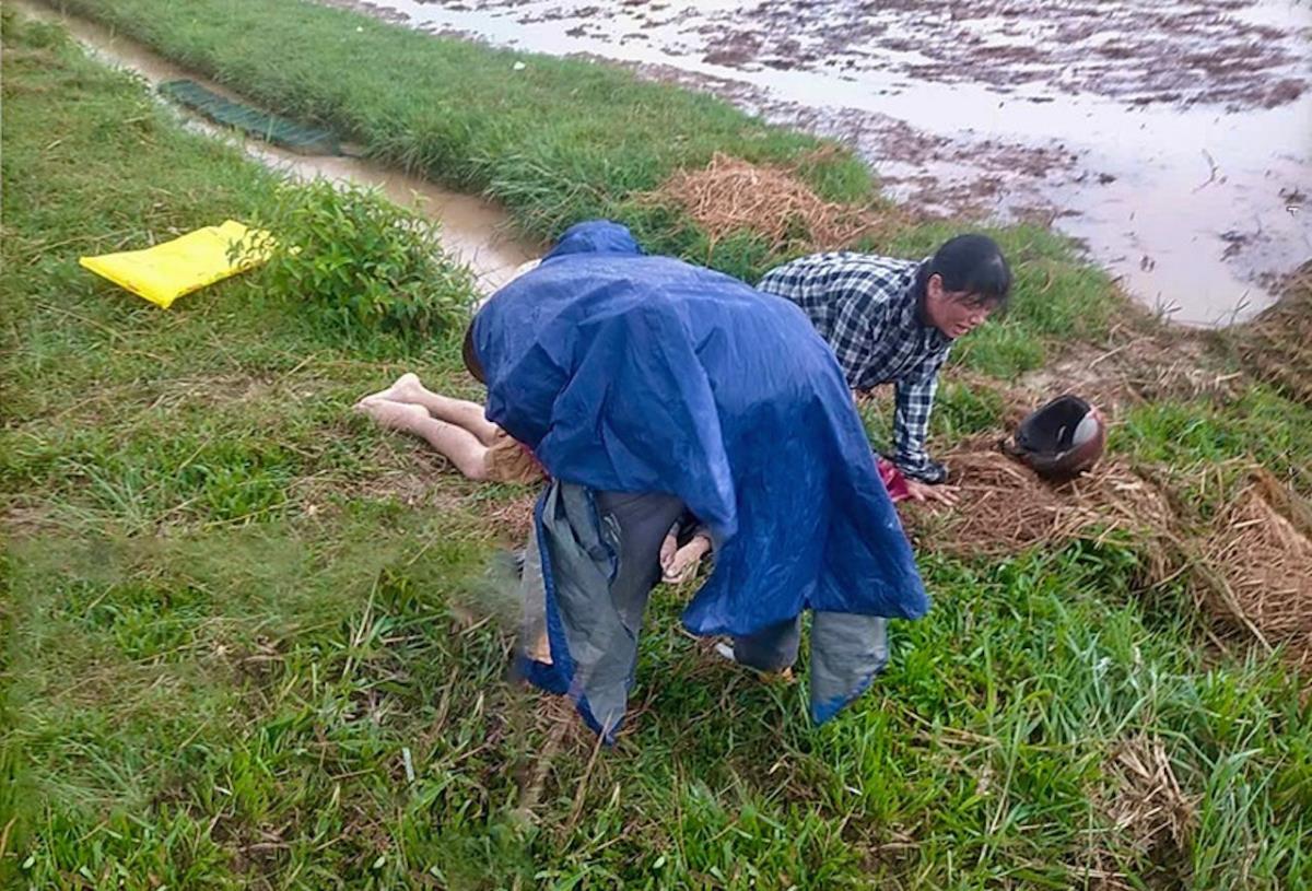 Hiện trường nơi xảy ra sự việc.