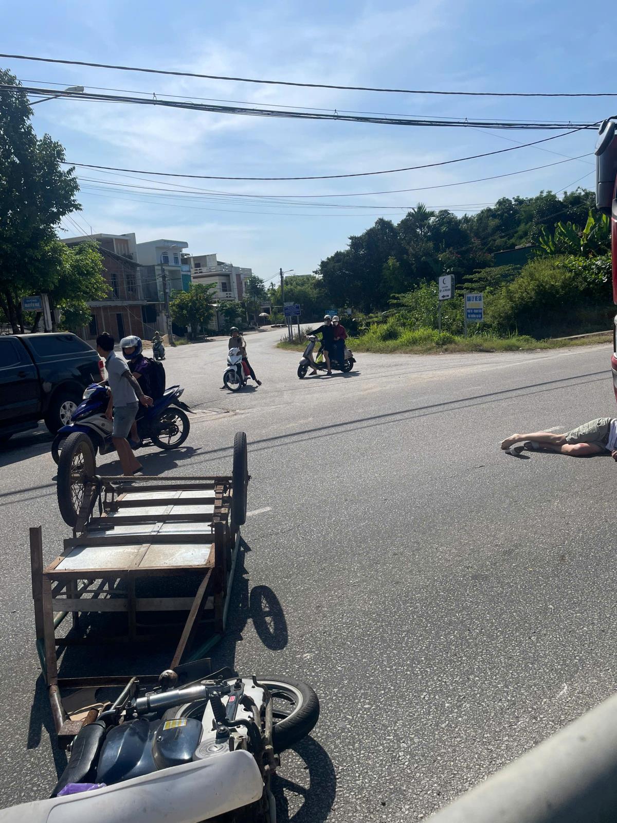 2 phương tiện trong vụ TNGT trên đoạn nối dài QL19B.