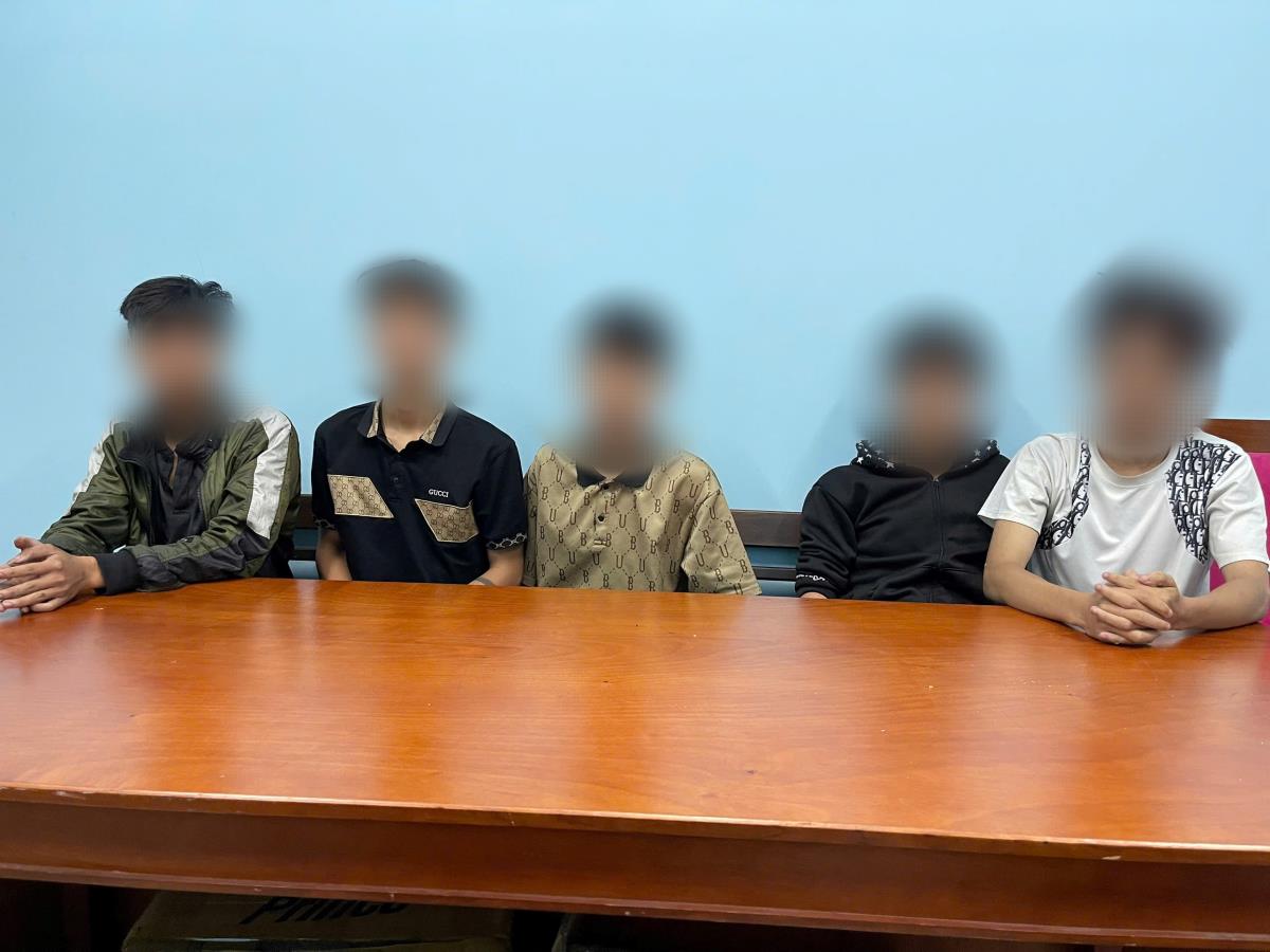 Hai chiếc xe máy tang vật trộm cắp bị cơ quan Công an thu giữ.