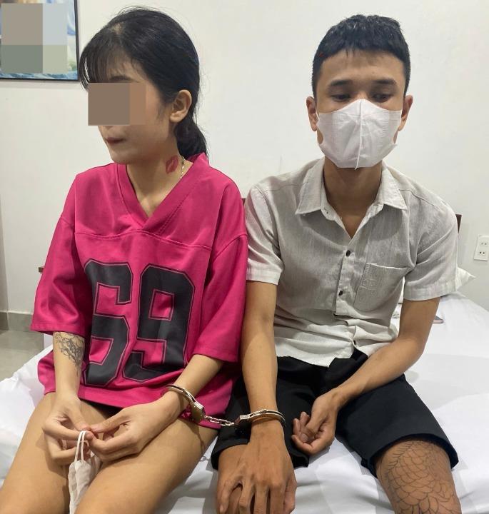 2 đối tượng Lê Khắc Đ. và Huỳnh Thị Bích Ng.