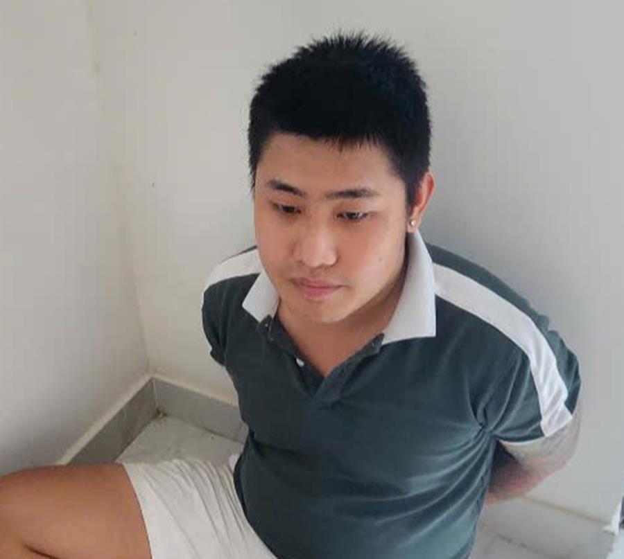 Hình ảnh do trinh sát đột nhập, ghi lại bên trong xưởng sản xuất "cỏ Mỹ" của các đối tượng tại TPHCM.