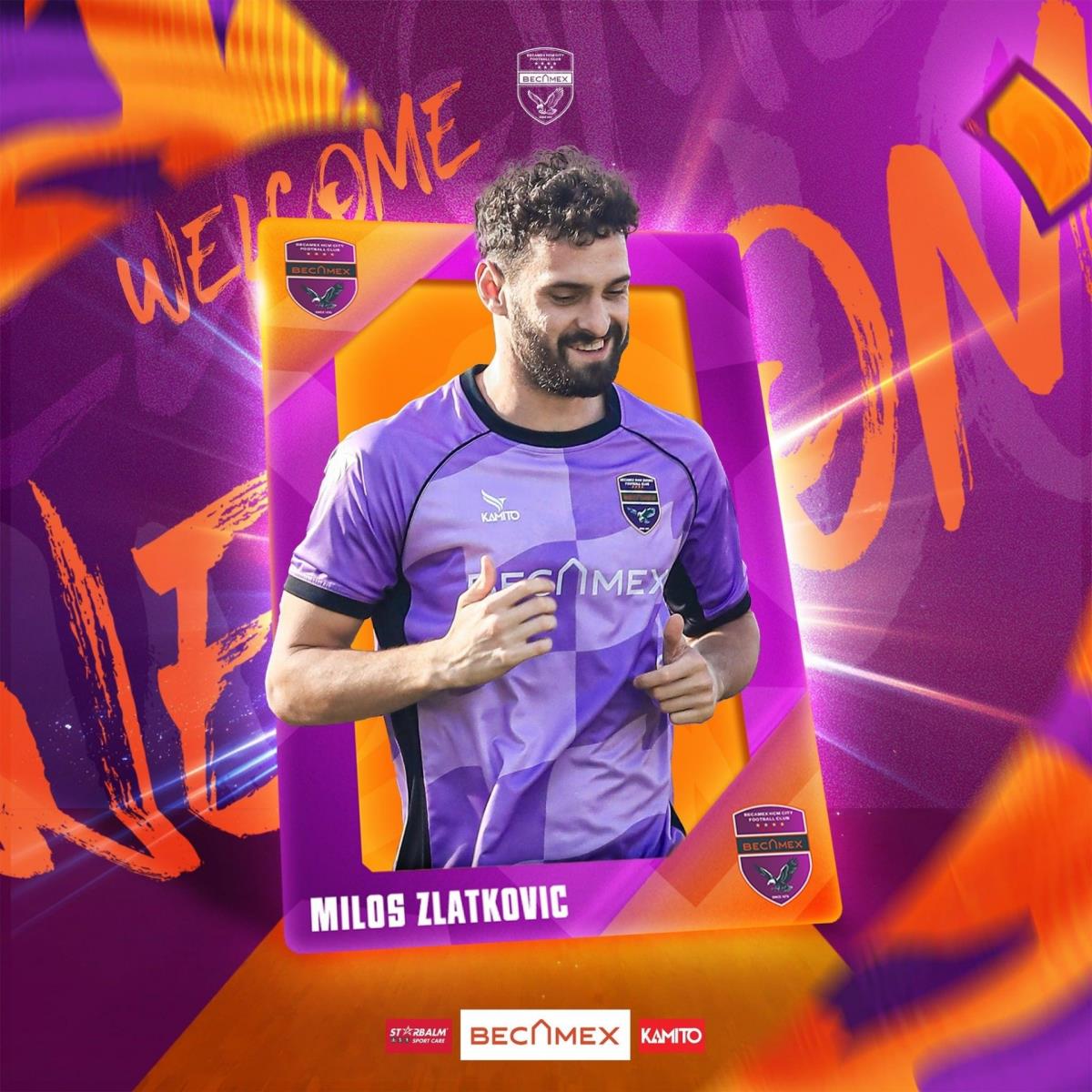 Trang chủ CLB B. TPHCM giới thiệu Zlatkovic
