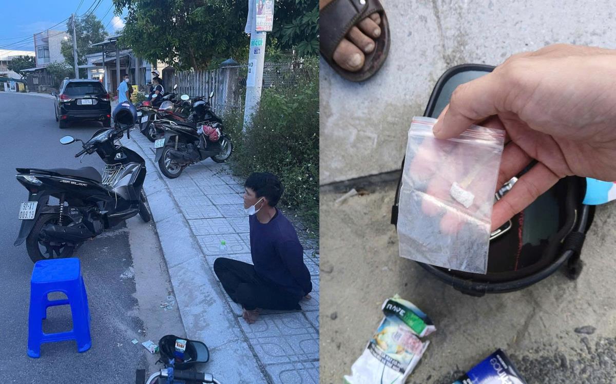 Huỳnh Tăng bị bắt cùng tang vật.