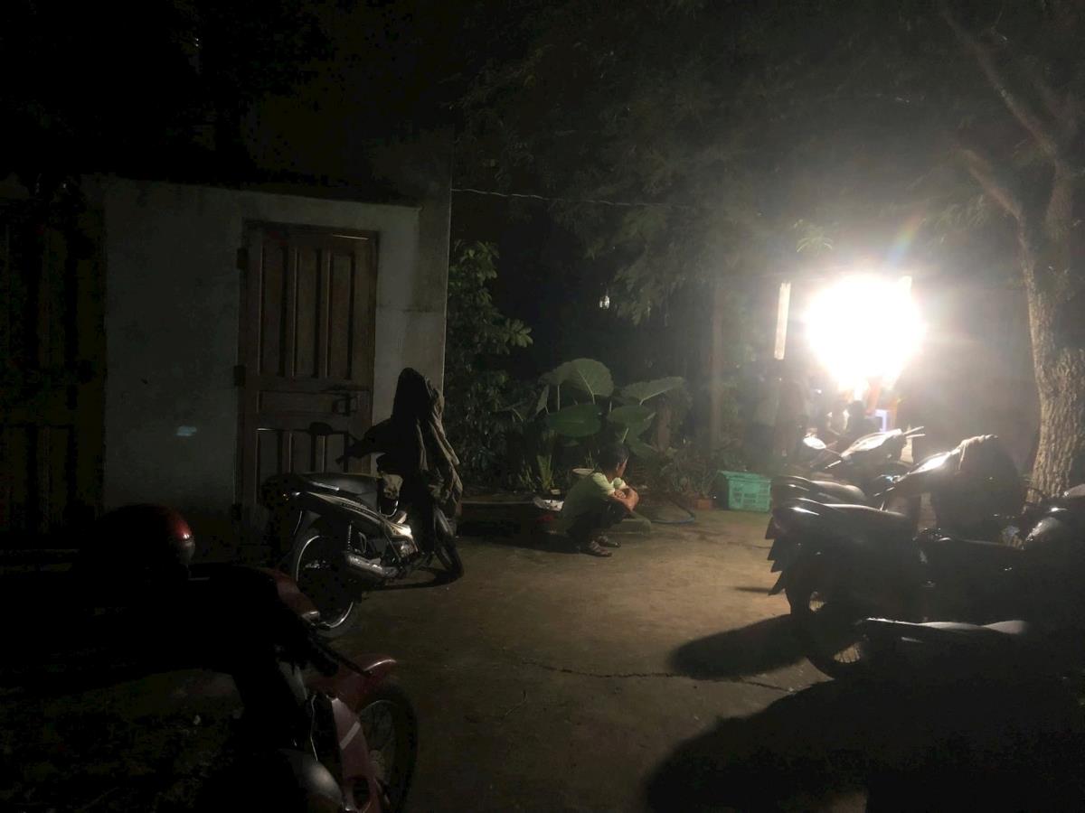 Hiện trường xảy ra vụ việc.