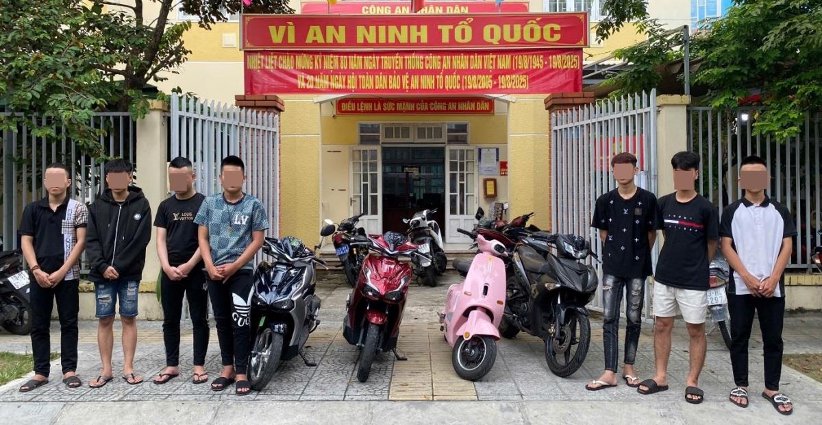 Nhóm 7 đối tượng liên quan trong vụ việc.