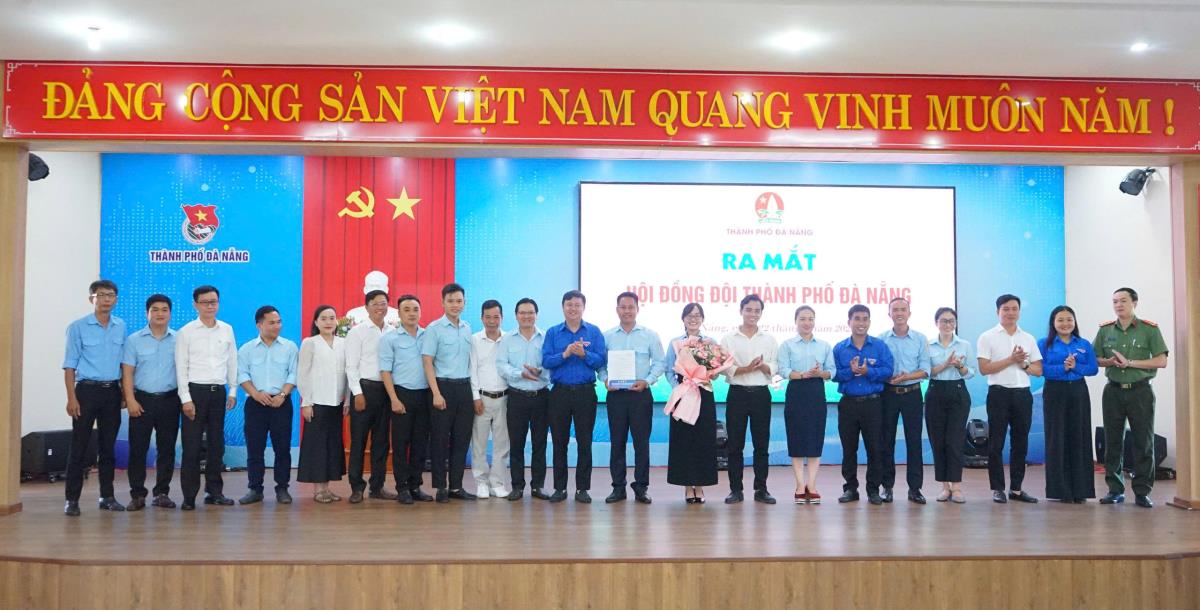 Hội đồng Đội TP Đà Nẵng nhiệm kỳ 2025-2030 ra mắt tại Hội nghị.