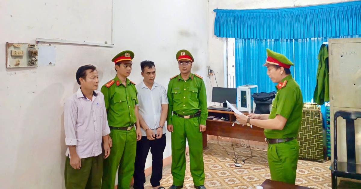 Đối tượng Phước bị khởi tố, bắt tạm giam.