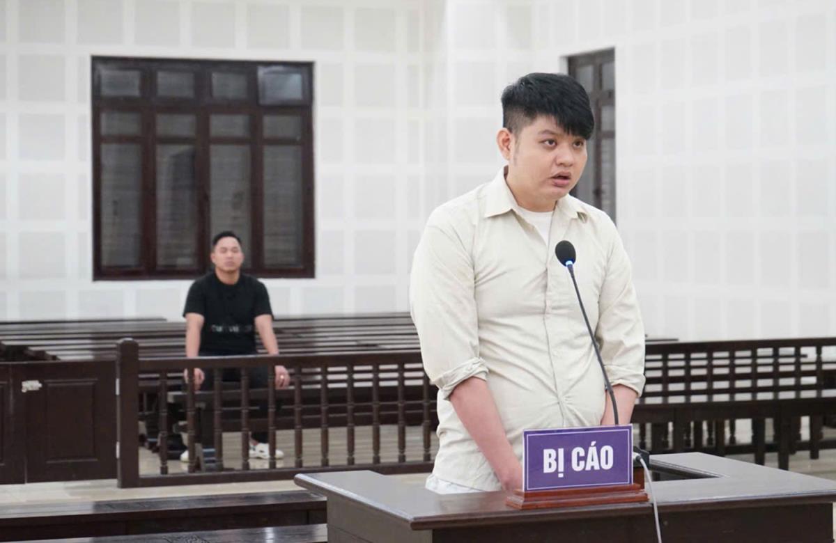 Bị cáo Lê Tấn Đạo tại phiên tòa.